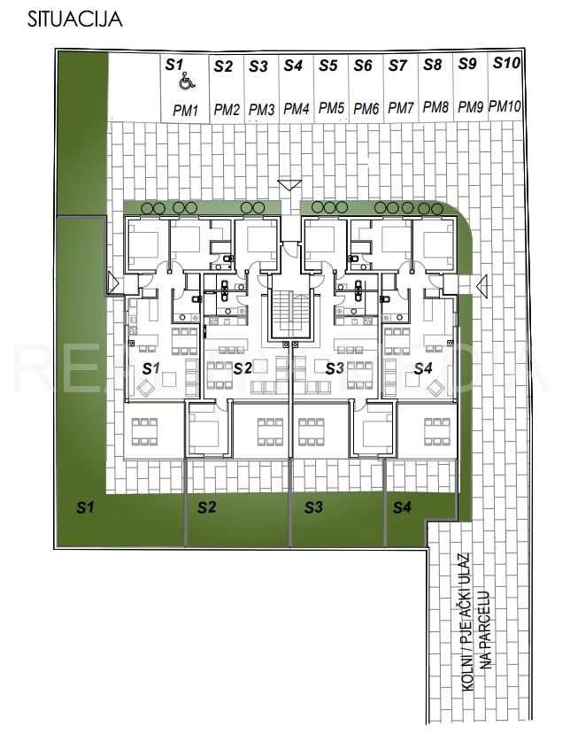 Apartman na moru  Prodaja  Privlaka  Privlaka