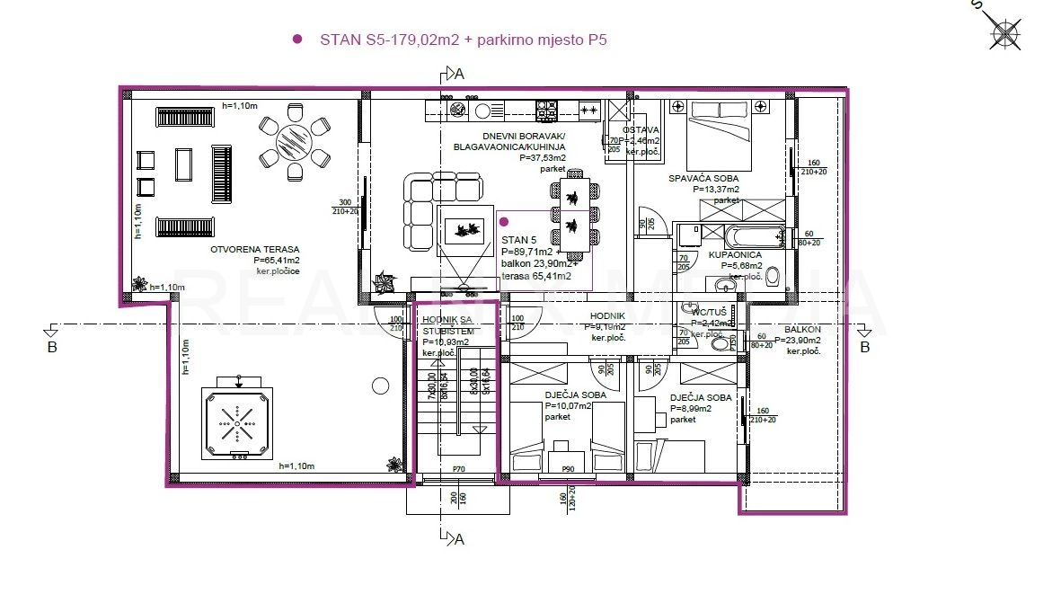 Apartman na moru  Prodaja  Privlaka  Privlaka