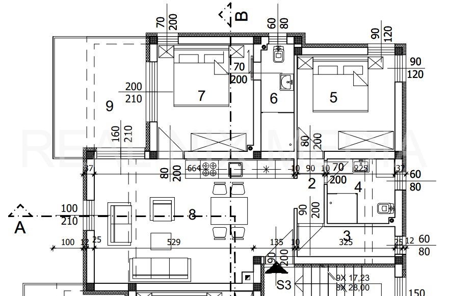 Apartman na moru  Prodaja  Privlaka  Privlaka