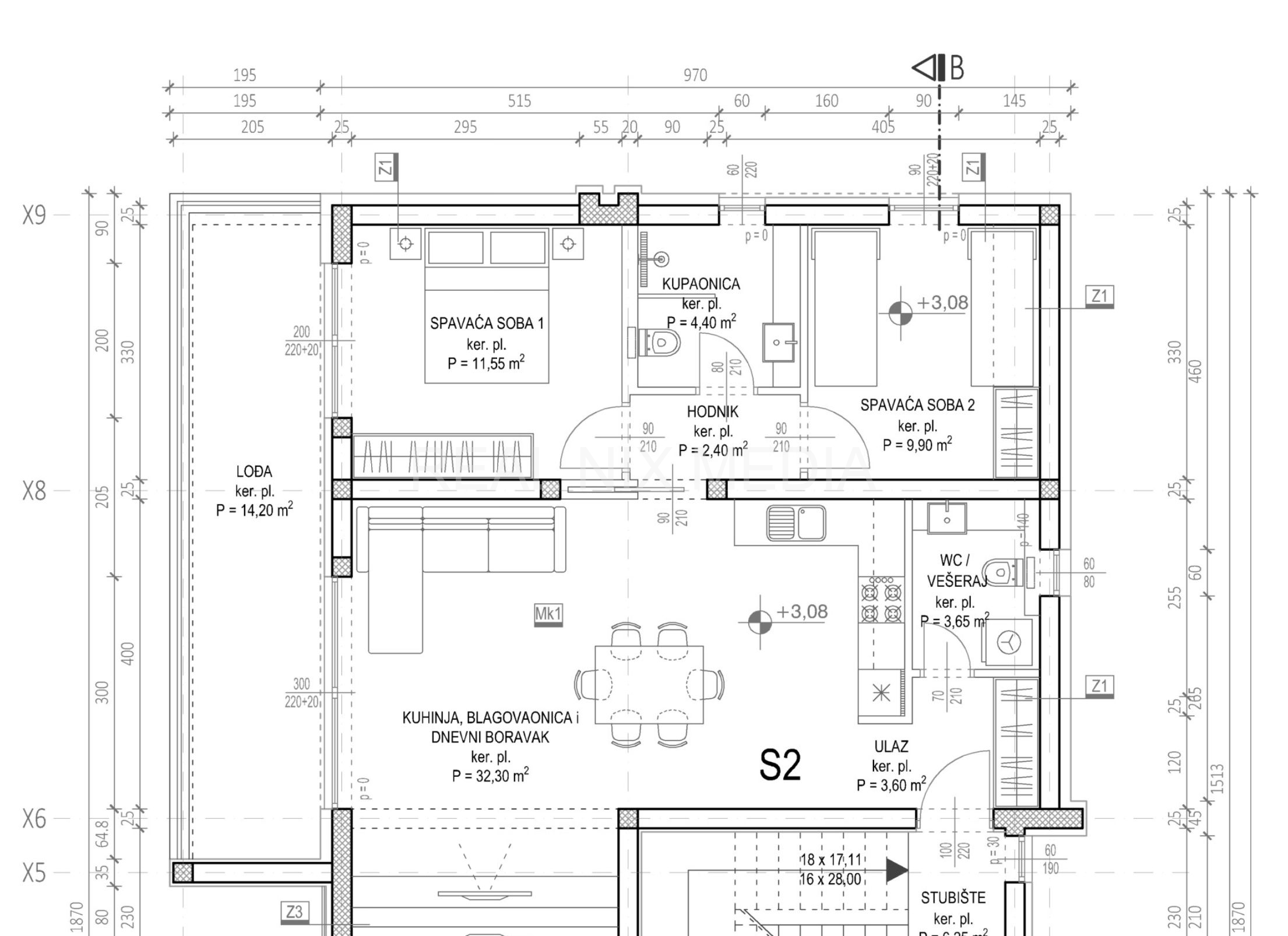 Luksuzni apartman  Prodaja  Zadar - Okolica  Kožino