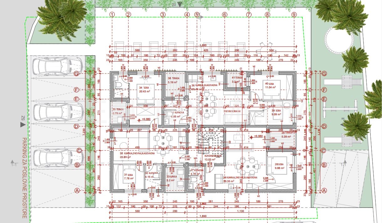 Apartman na moru  Prodaja  Bibinje  Bibinje