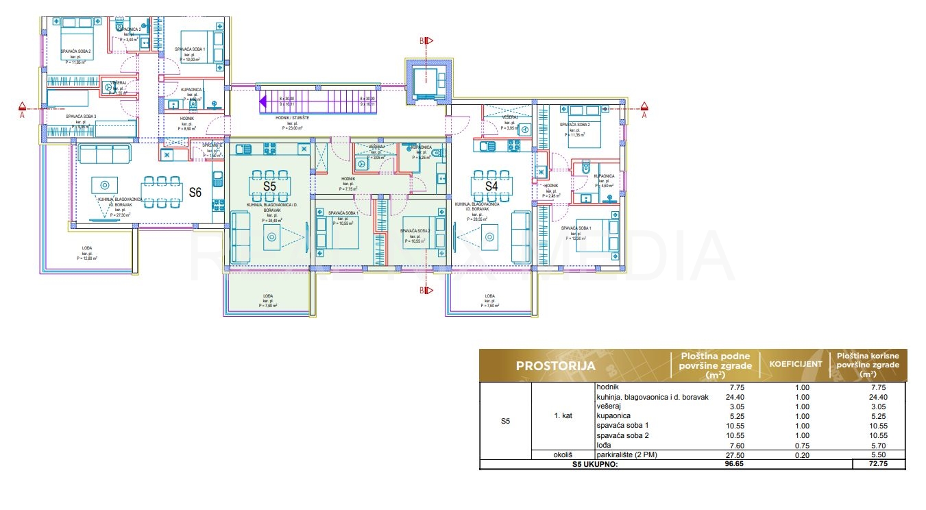 Apartman na moru  Prodaja  Privlaka  Privlaka