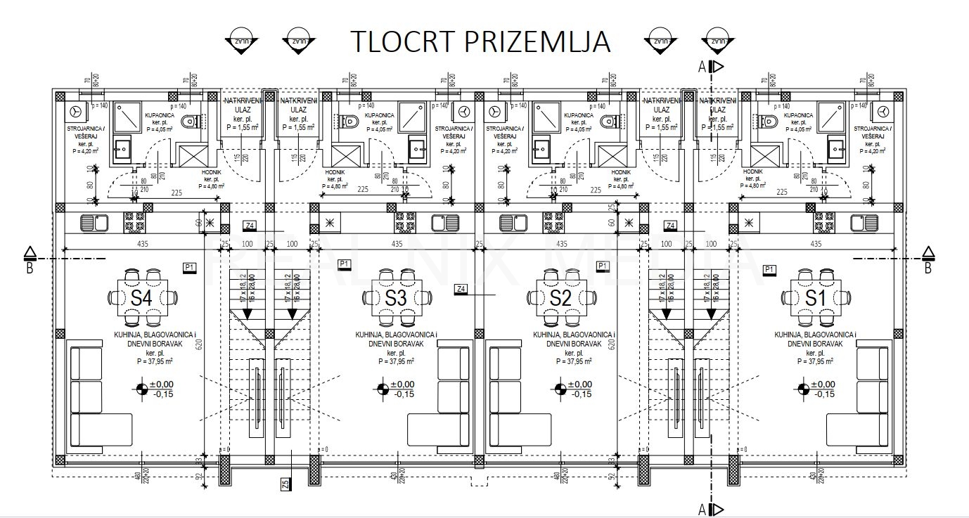 Kuća u nizu  Prodaja  Privlaka  Privlaka