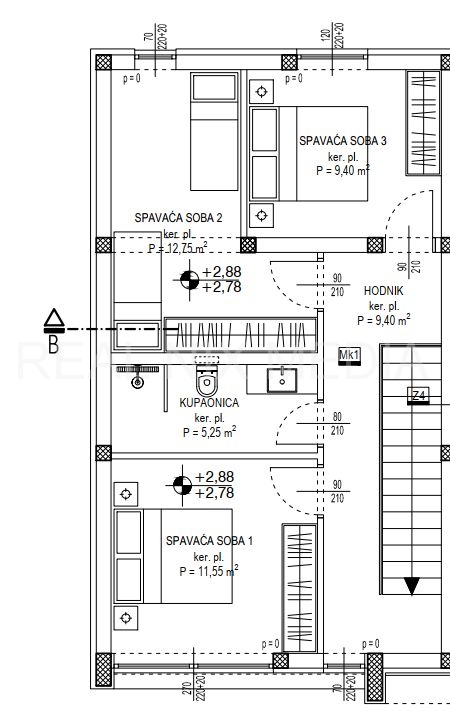 Apartman s okućnicom  Prodaja  Privlaka  Privlaka