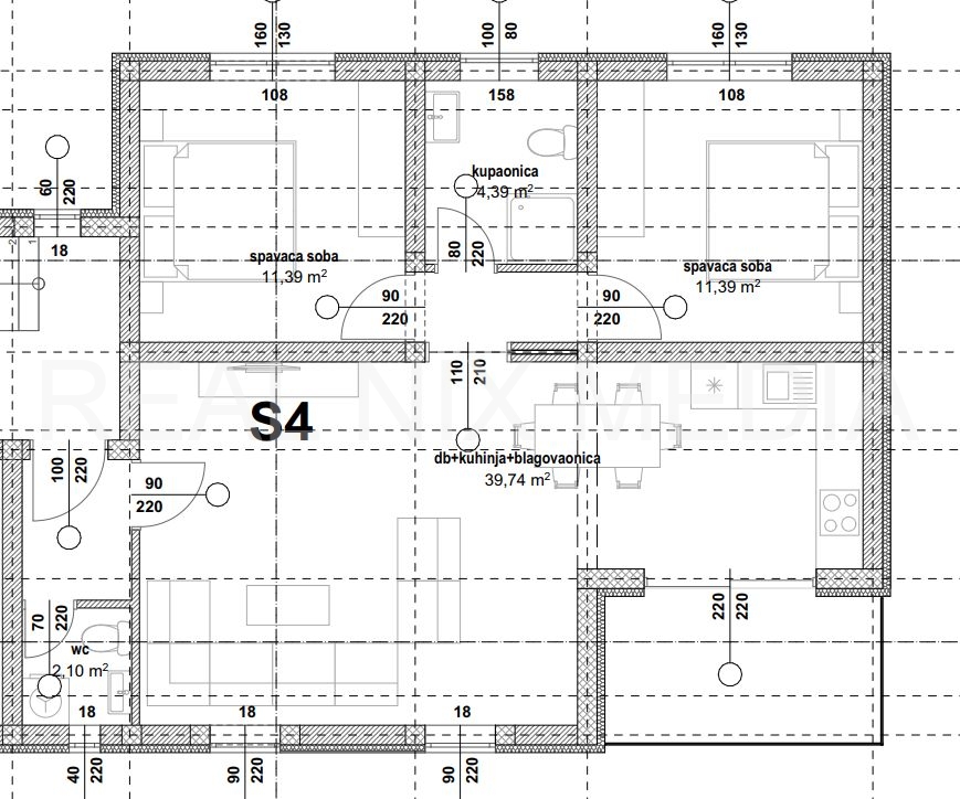 Apartman na moru  Prodaja  Privlaka  Privlaka