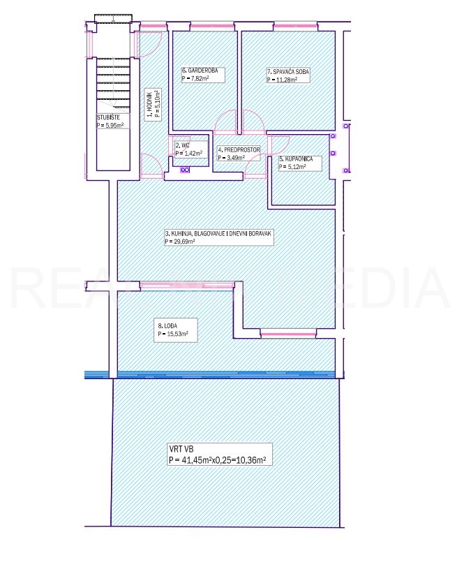 Apartman na moru  Prodaja  Privlaka  Privlaka